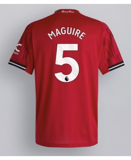 Günstige Manchester United Harry Maguire #5 Heimtrikot 2025-26 Kurzarm